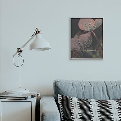 Stupell Home Decor Warm Tone Sparkle Clover Framed Wall Art