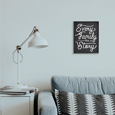 Stupell Home Decor Every Family Story Framed Wall Art