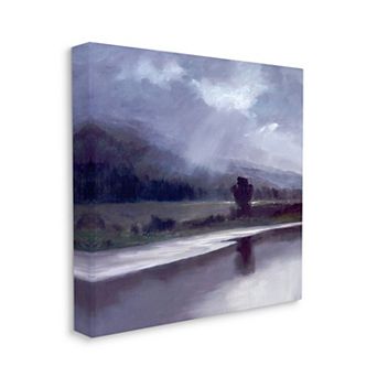 Stupell Home Decor Storm Clouds Landscape Canvas Wall Art