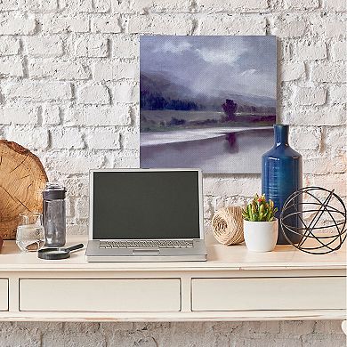 Stupell Home Decor Storm Clouds Landscape Canvas Wall Art