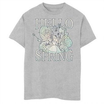 Disney's Alice In Wonderland Boys 8-20 Hello Spring Graphic Tee