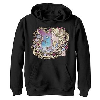 Disney's Alice In Wonderland Boys 8-20 Alice Dream Paint Graphic Fleece Hoodie
