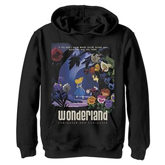 Disney's Alice In Wonderland Boys 8-20 Curiouser Graphic Fleece Hoodie
