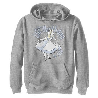 Disney's Alice In Wonderland Boys 8-20 Alice Happy Un-Birthday To Me Graphic Fleece Hoodie