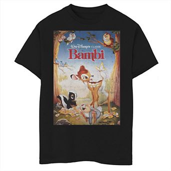 Disney's Bambi Boys 8-20 Friendships Poster Graphic Tee