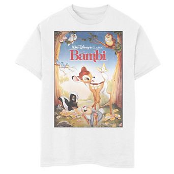 Disney's Bambi Boys 8-20 Friendships Poster Graphic Tee