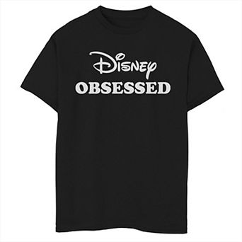 Disney's Boys 6-20 Obsessed Graphic Tee