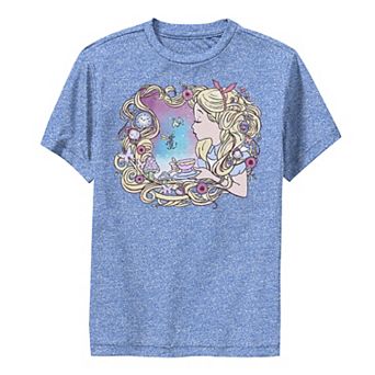 Disney's Alice In Wonderland Boys 8-20 Alice Dream Paint Performance Graphic Tee