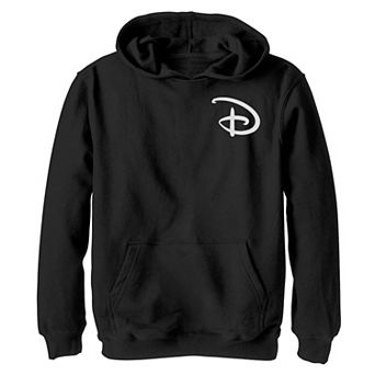 Disney's Boys 8-20 Small Pocket Logo Graphic Fleece Hoodie