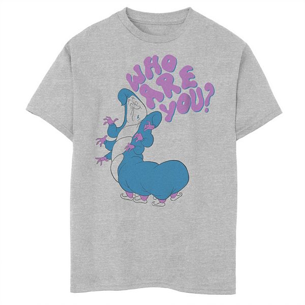 Disney S Alice In Wonderland Boys 8 Caterpillar Who Are You Graphic Tee