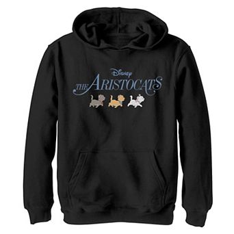 Disney's Aristocats Boys 8-20 Marie Toulouse Berlioz Cute Cats Graphic Fleece Hoodie