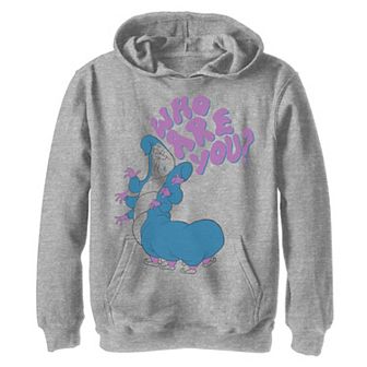Disney's Alice In Wonderland Boys 8-20 Caterpillar Who Are You Graphic Fleece Hoodie