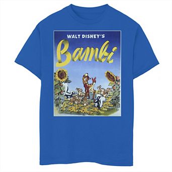 Disney's Bambi Boys 8-20 Sunflower Poster Graphic Tee