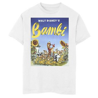 Disney's Bambi Boys 8-20 Sunflower Poster Graphic Tee