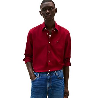 Men's Tommy Hilfiger Regular Fit Essential Stretch Oxford Shirt