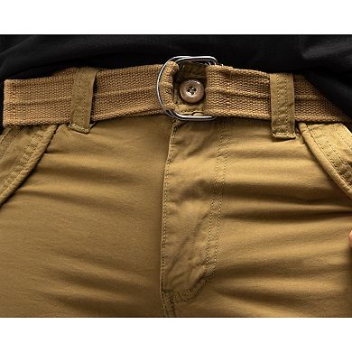 Men's Xray Belted Double-Pocket Bermuda Cargo