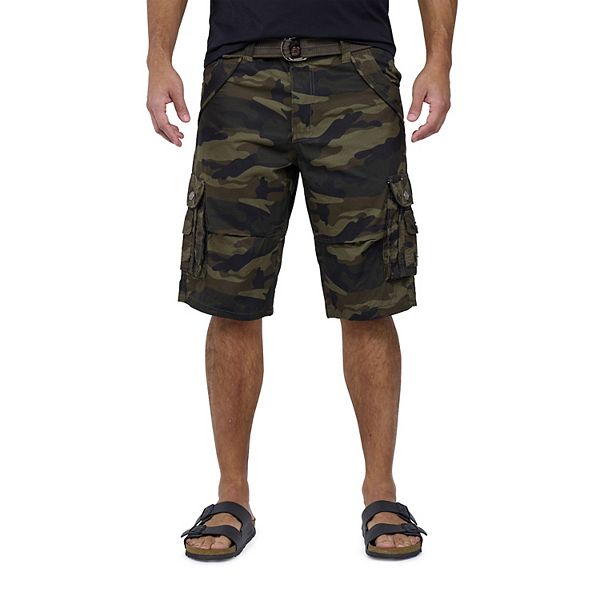 Men's Xray Belted Double-Pocket Bermuda Cargo