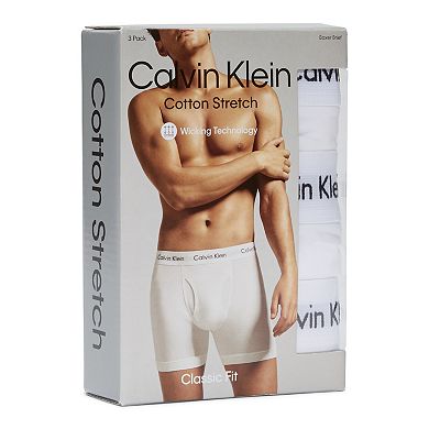 Men's Calvin Klein 3-pack Stretch Boxer Briefs