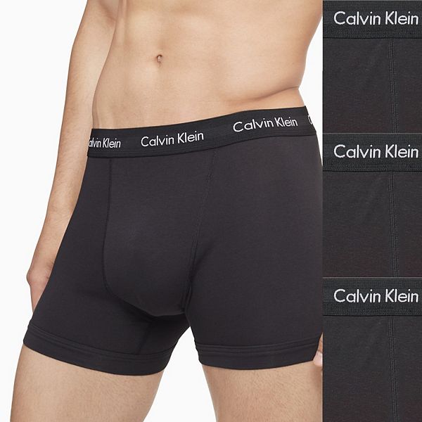 is genoeg uitdrukken scheren Men's Calvin Klein 3-pack Cotton Stretch Boxer Briefs