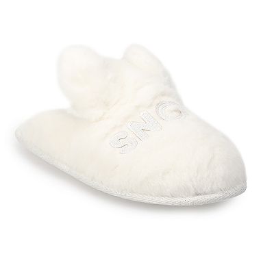 Kohls bunny slippers on sale