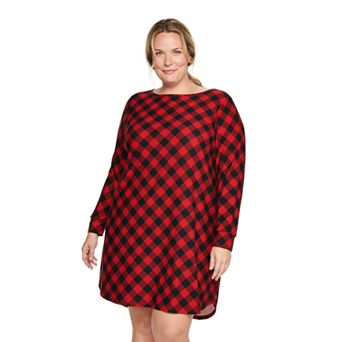 Plus Size Croft & Barrow® Long Sleeve Sleepshirt