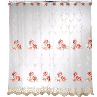 Popular Bath Blossom Rose Shower Curtain