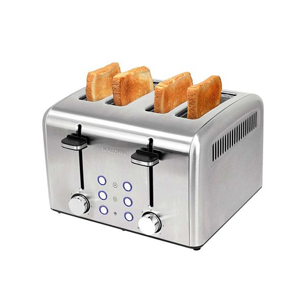 Kalorik 4Slice Stainless Steel Toaster