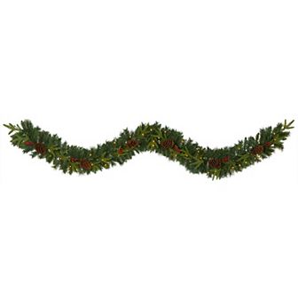 nearly natural 9-ft. Mixed Pine Artificial Christmas Garland
