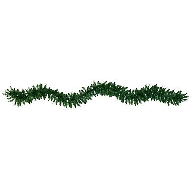 nearly natural 9-ft. Christmas Pine LED Artificial Garland
