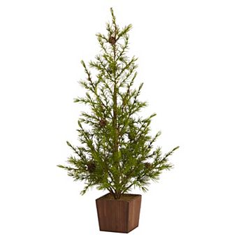 nearly natural Alpine Natural Look 28 in Artificial Christmas Tree