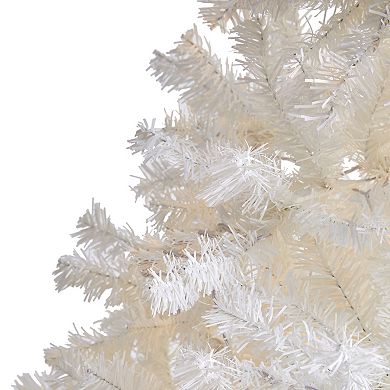 nearly natural 8-ft. White Artificial Christmas Tree