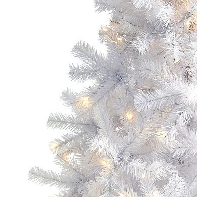nearly natural 6-ft. White 250-Light Artificial Christmas Tree