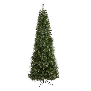 nearly natural 9-ft. Cashmere Slim 550-Light Artificial Christmas Tree