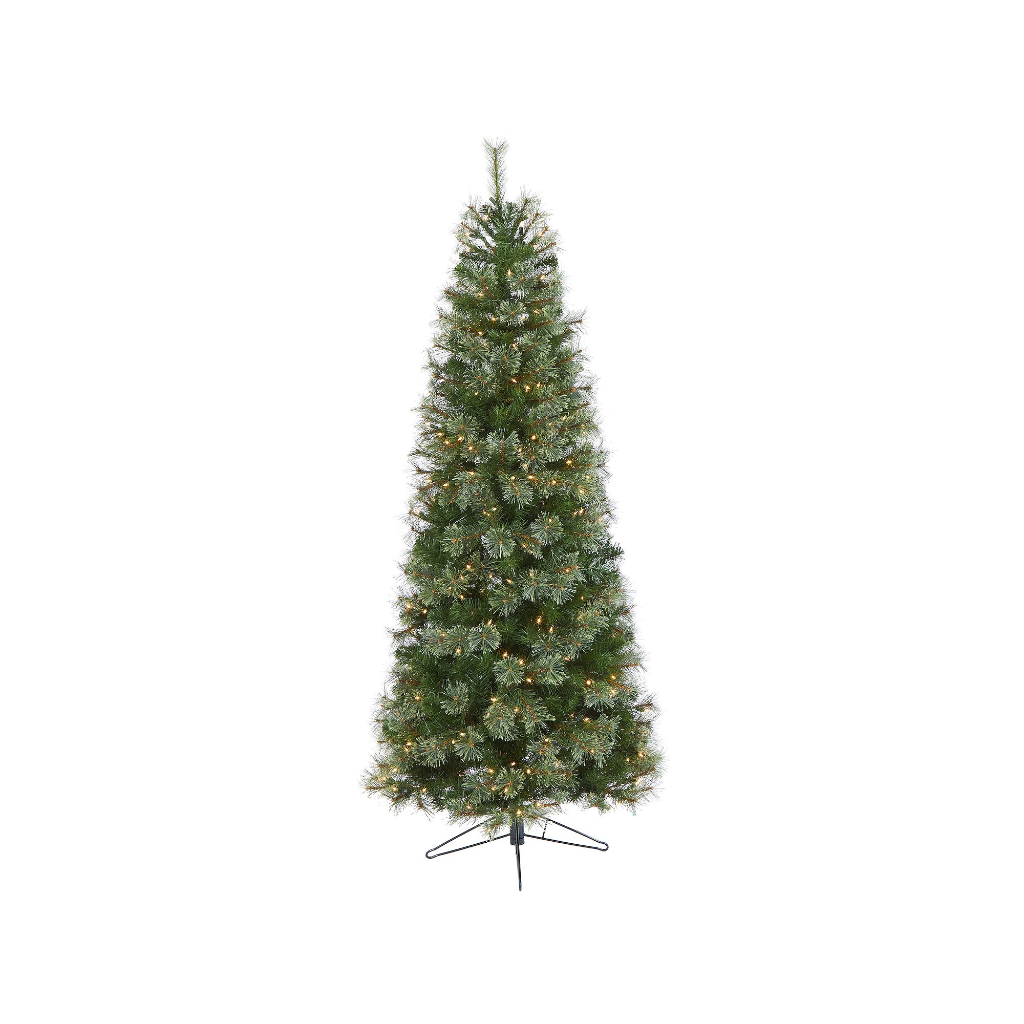 nearly natural 6.5-ft. Cashmere Slim 350-Light Artificial Christmas Tree, G