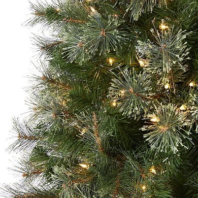 nearly natural 10-ft. Cashmere Slim 750-Light Artificial Christmas Tree