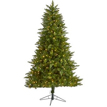 nearly natural 6.5-ft. Vermont Spruce 450-Light Artificial Christmas Tree