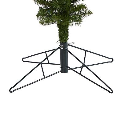 nearly natural 8-ft. Sun Valley Spruce Upside Down 850-Light Artificial Christmas Tree