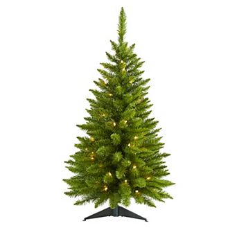 nearly natural 3-ft. Providence Pine 50-Light Artificial Christmas Tree
