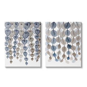 Stupell Home Decor Falling Vines Leaves Canvas Wall Art 2 pc Set