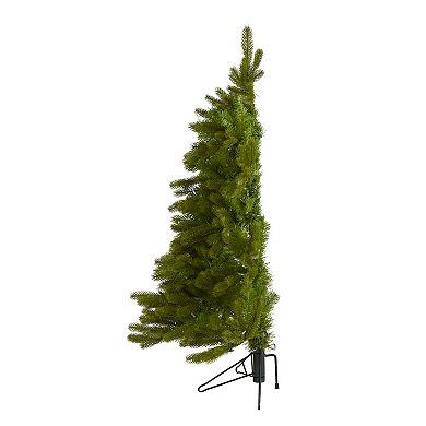 nearly natural 4-ft. Cambridge Spruce Flat Back Artificial Christmas Tree