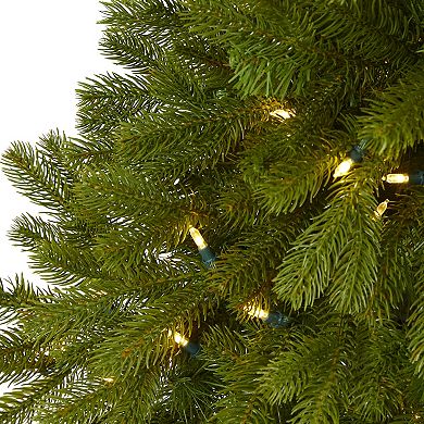 nearly natural 4-ft. Cambridge Spruce Flat Back Artificial Christmas Tree