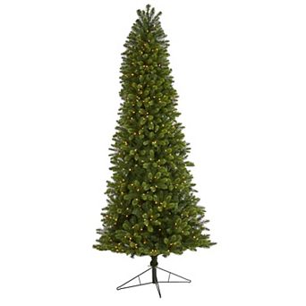 nearly natural 9-ft. Slim Virginia Spruce 750-Light Artificial Christmas Tree