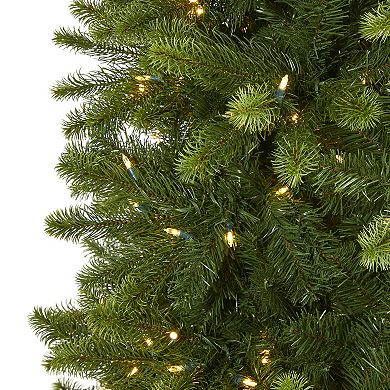 nearly natural 9-ft. Slim Virginia Spruce 750-Light Artificial Christmas Tree
