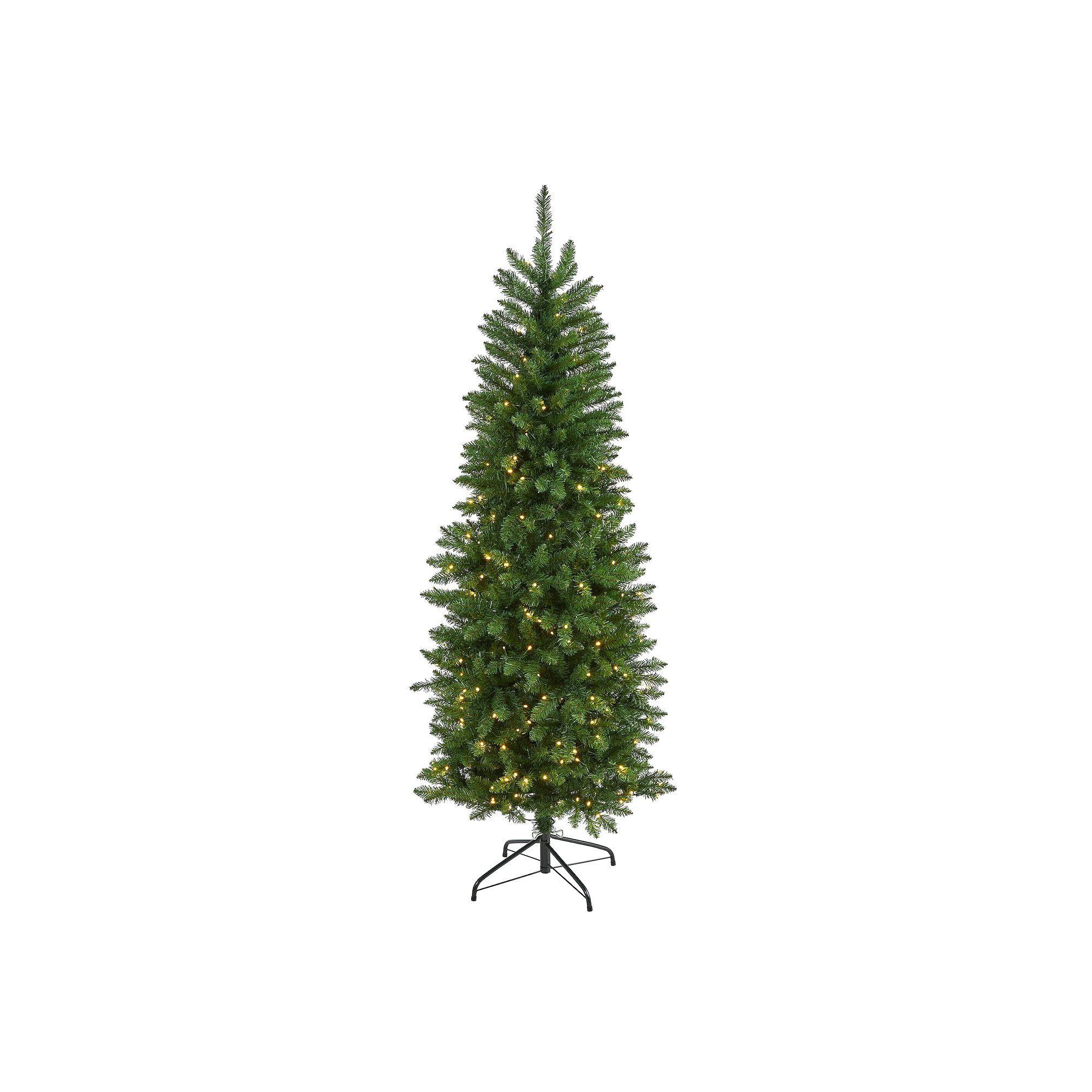 nearly natural 6-ft. Slim Green Mountain Pine Artificial Christmas Tree