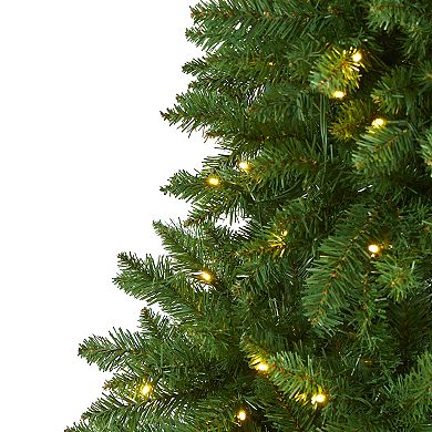 nearly natural 6-ft. Slim Green Mountain Pine Artificial Christmas Tree