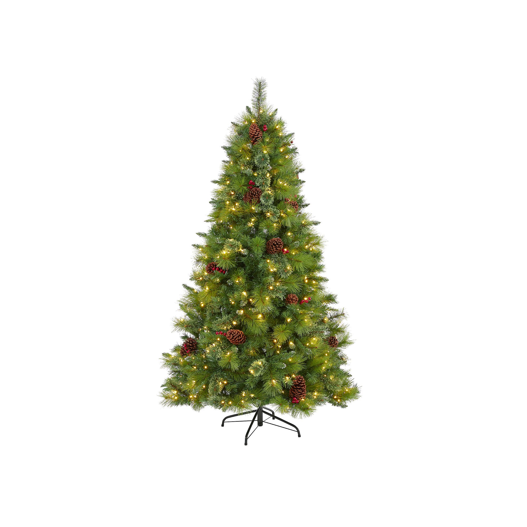 nearly natural 6-ft. Montana Mixed Pine 350-Light Artificial Christmas Tree