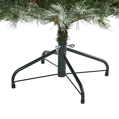 nearly natural 5-ft. Snow French Alps Mountain Pine Artificial Christmas Tree