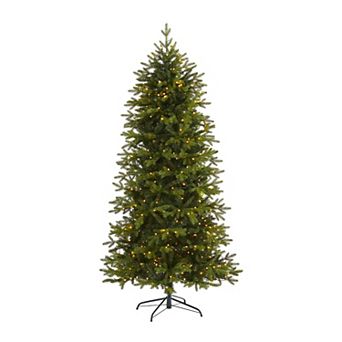 nearly natural 7-ft. Belgium Fir 500-Light Artificial Christmas Tree