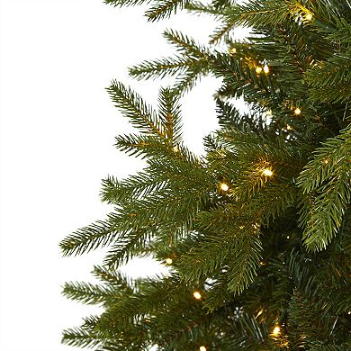 nearly natural 7-ft. Belgium Fir 500-Light Artificial Christmas Tree