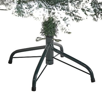 nearly natural 4-ft. Flocked Livingston Fir Pre-Lit Artificial Christmas Tree - Indoor